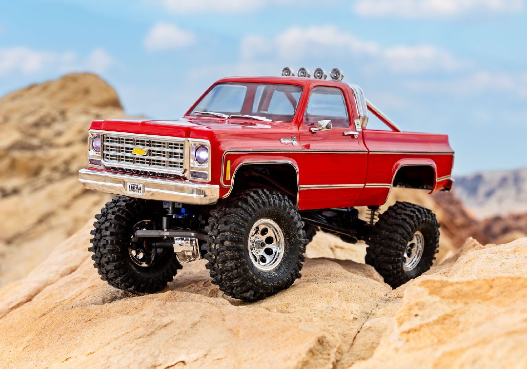 Traxxas TRX-4M 1/18 Chevy K10 High Trail Edition RTR (Red)