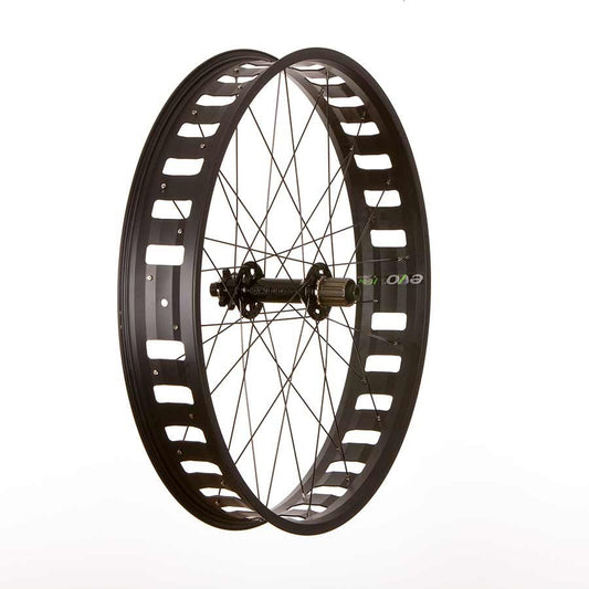 EVO Rear Wheel 26" FAT 32H 12mm 197mm Black