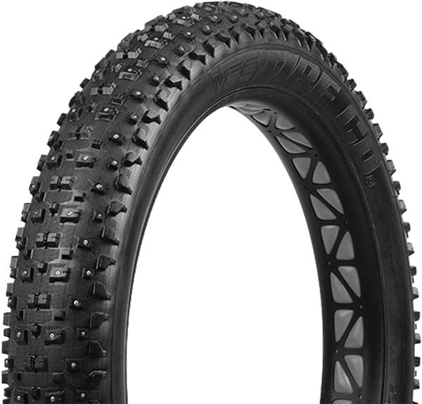Vee Snowshoe Studded Tire 26”x 4.8”  Folding Bead Black