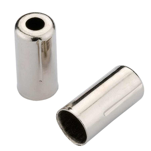 Jagwire Open End Brake Cable Housing End Cap: 5mm (Silver)