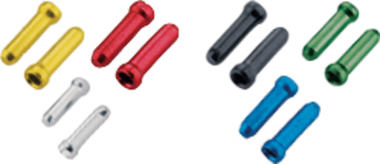 Jagwire Brake Cable Ends Silver / pair