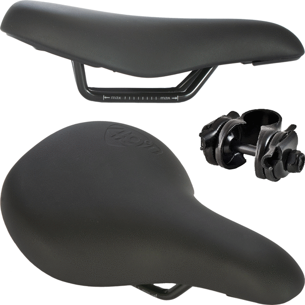 49N Kids Perch Saddle: 130mm (Black)