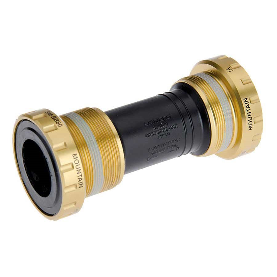 Shimano SM-BB80 BB68/73 24mm Shell Steel (Gold)