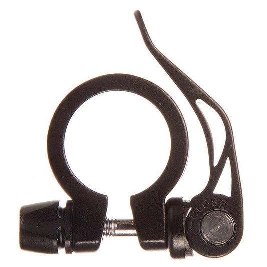 EVO Integrated Skewer Seatpost Clamp 31.8mm Black