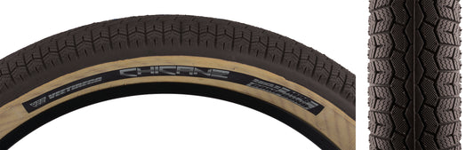 SE Bikes Vee Tire Chicane 26" x 3.5" (Blk/Tan) Wire