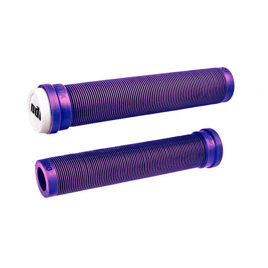 ODI Longneck Grips SLX Flangeless 160mm (Purple)
