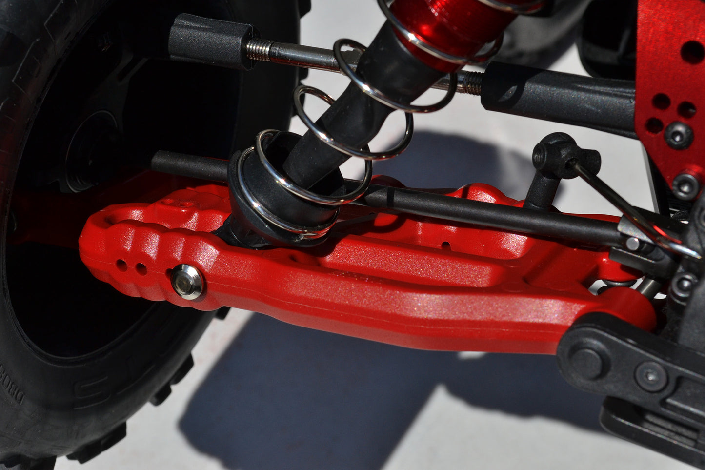 RPM Rear A-Arms for Arrma 6S V5 models (Red)
