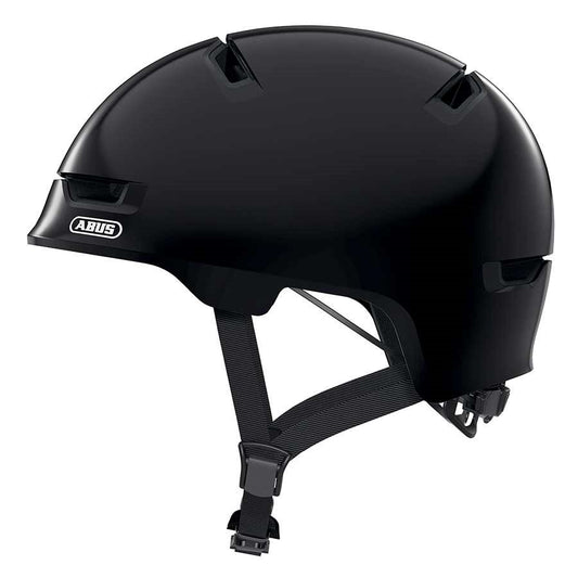 Abus Helmet Scraper Kid 3.0 Shiny Black M 54cm-58cm