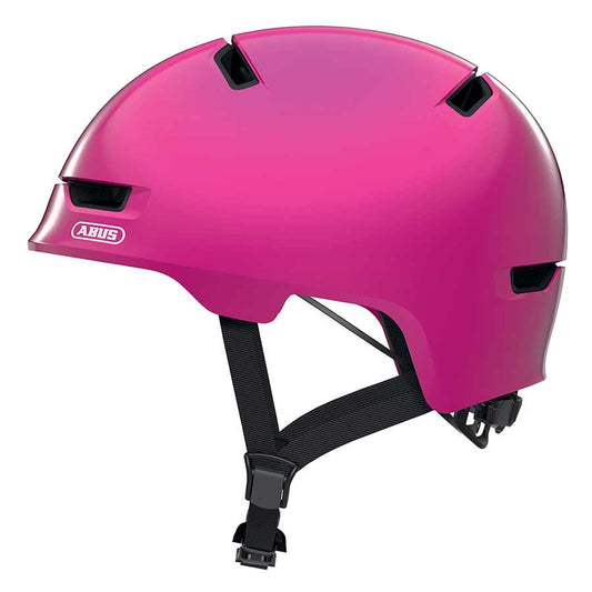 Abus Helmet Scraper Kid 3.0 Shiny Pink M 54cm-58cm