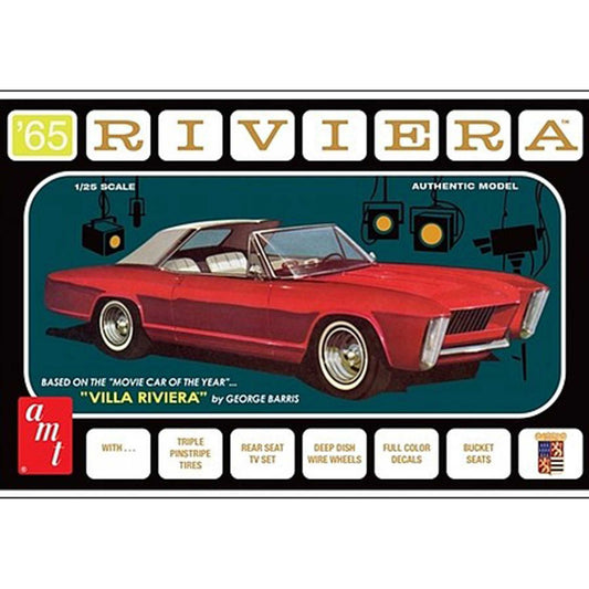 AMT 1965 Buick Riveria, George Barris 1/24 Model Kit