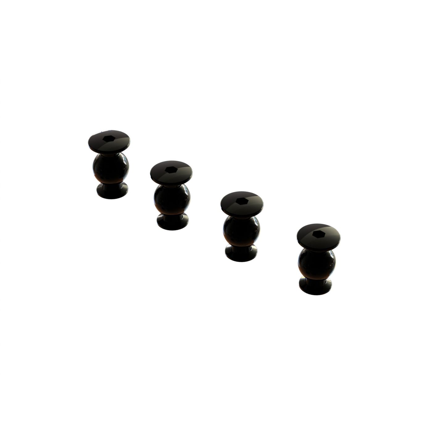 Arrma Steel Ball: M3x8x12mm (4)