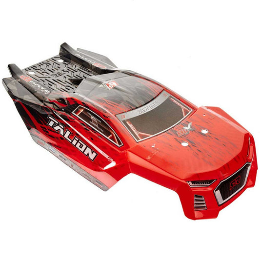 Arrma Body Red/Black Pntd W/Decal Talion 6S BLX