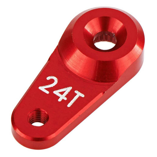 Arrma Aluminum Servo Horn: 24T (Red)