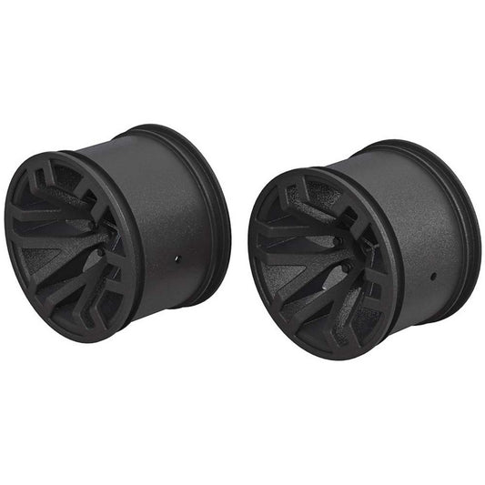Arrma MT 2.8 Wheel: 14mm Hex (Black) (2)