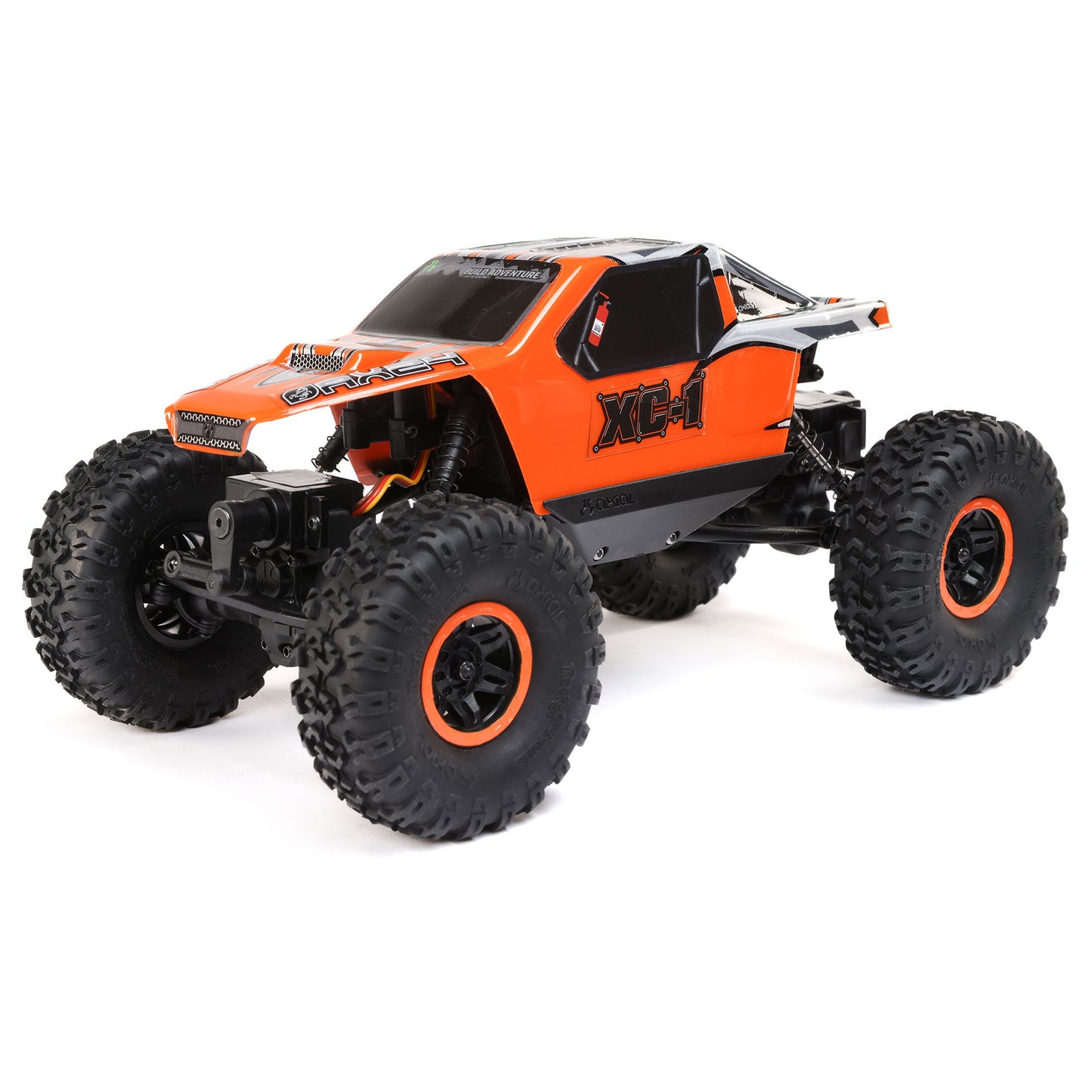 Axial AX24 XC-1 4WS 1/24 Crawler Brushed RTR (Orange)