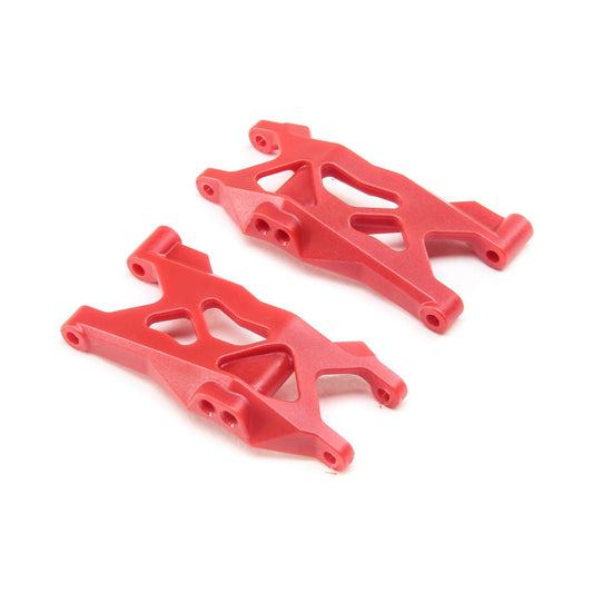 Axial Front Lower Control Arm Set: Yeti Jr. (Red)