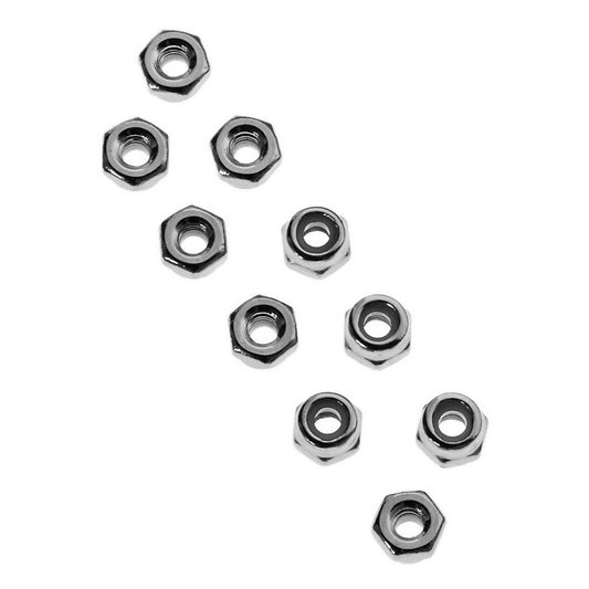 Axial Nylon Locknut: 2.5mm (10)