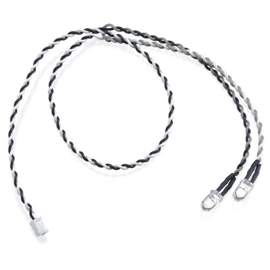 Axial Double LED Light String: White