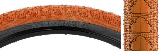 SE Bikes Bozack Tire 24" x 2.4” (Orange/Black)