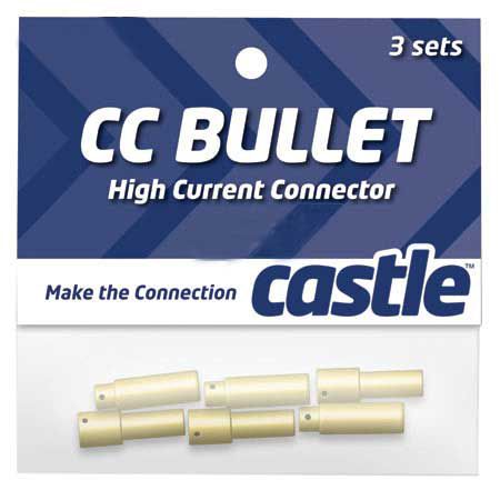 Castle Creations High Current CC Bullet Connector Set: 5.5mm