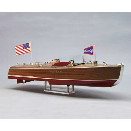 Dumas Chris Craft 1941 Hydroplane Wooden Model Kit