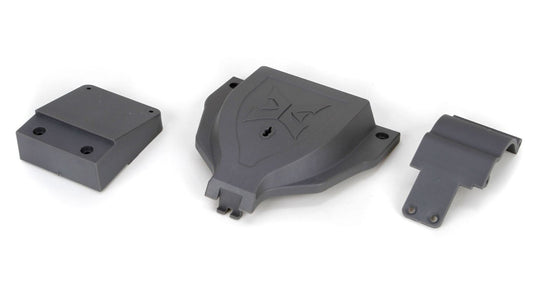 ECX Electronics Cover & Rear Mount: 1:10 2wd Ruckus/Torment