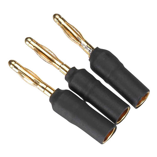 Great Planes Electrifly Bullet Adapter: 2mm Male/3.5mm Female (3)