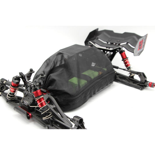 Hot Racing Dirt Guard Chassis Cover (Short): Outcast 6S