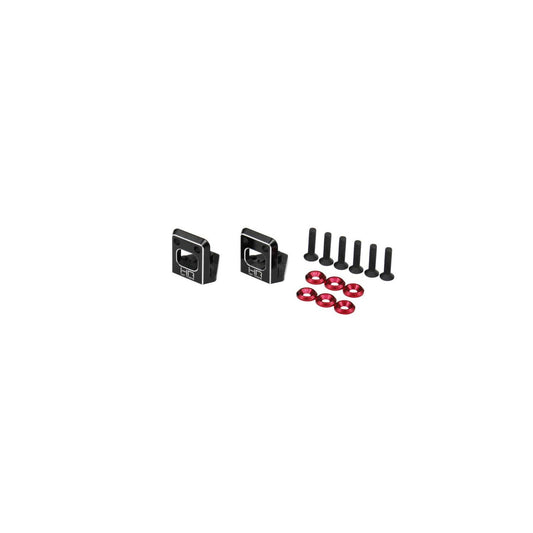 Hot Racing Aluminum Lower Diffuses Wing Mount: Limitless