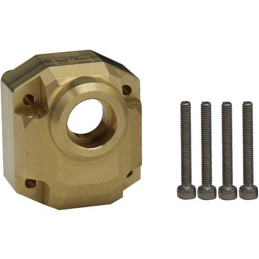 Hot Racing Brass Currie F9 Portal Axle 3rd Member: UTB