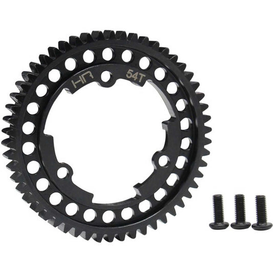 Hot Racing Steel Spur Gear Mod1: X-Maxx/ERevo/Xo-1 (54T)