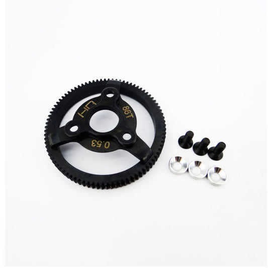 Hot Racing Hardened Steel Spur Gear: TRA 48P (86T)