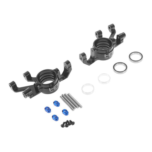 Hot Racing Aluminum Steering Blocks w/Triple Bearing Support: X-Maxx