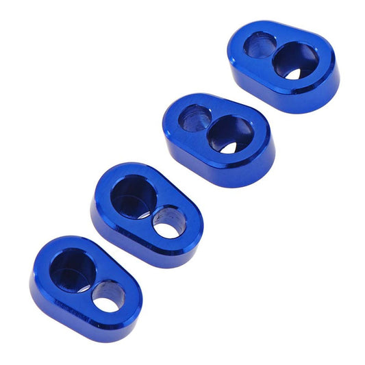 Hot Racing CNC Aluminum Hinge Pin Capture Bushings: X-Maxx