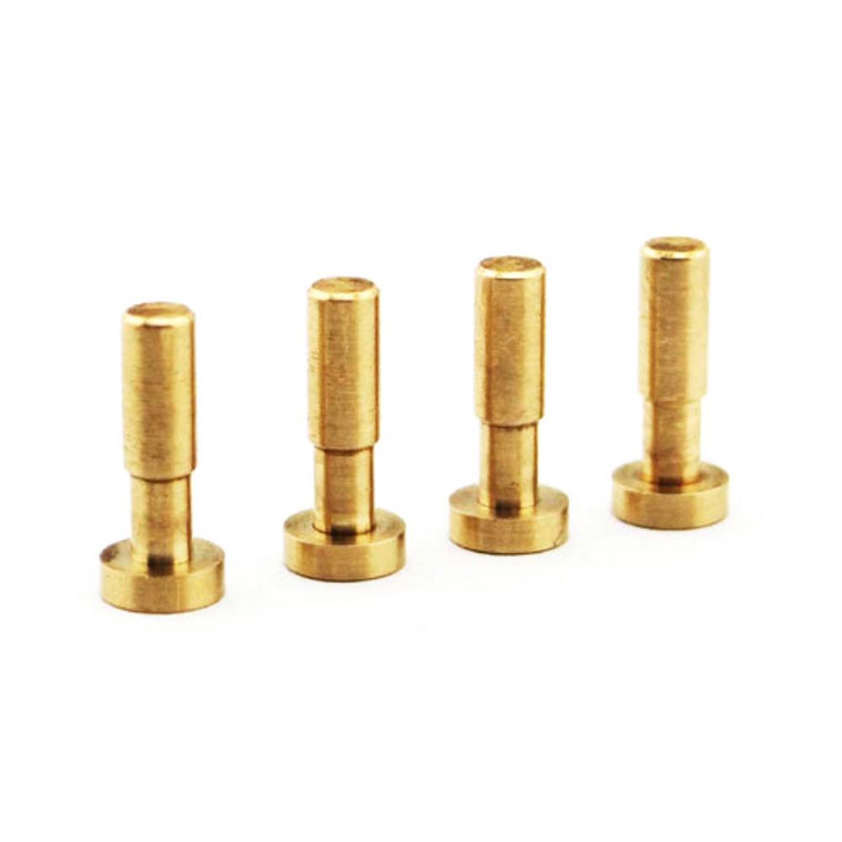 Hot Racing Brass Low Friction King Pins: Yeti (4)