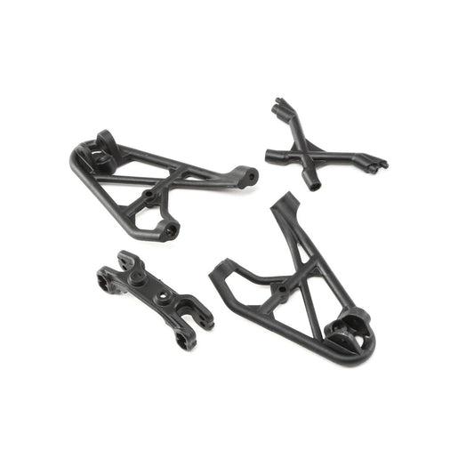 Losi Front Shock Tower/Brace & Camber Link Mount: Rock Rey