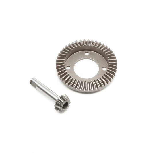 Losi Front Diff Ring and Pinion Set: 47/12T (8 & 8T)