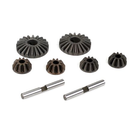 Losi Differential Gear & Shaft Set: 8B,8T