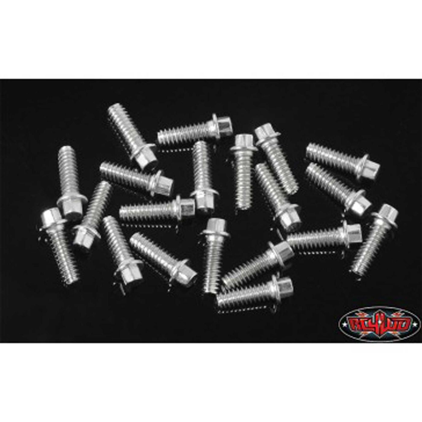 RC4WD Miniature Scale Hex Bolts M1.6 x 5mm (Silver)