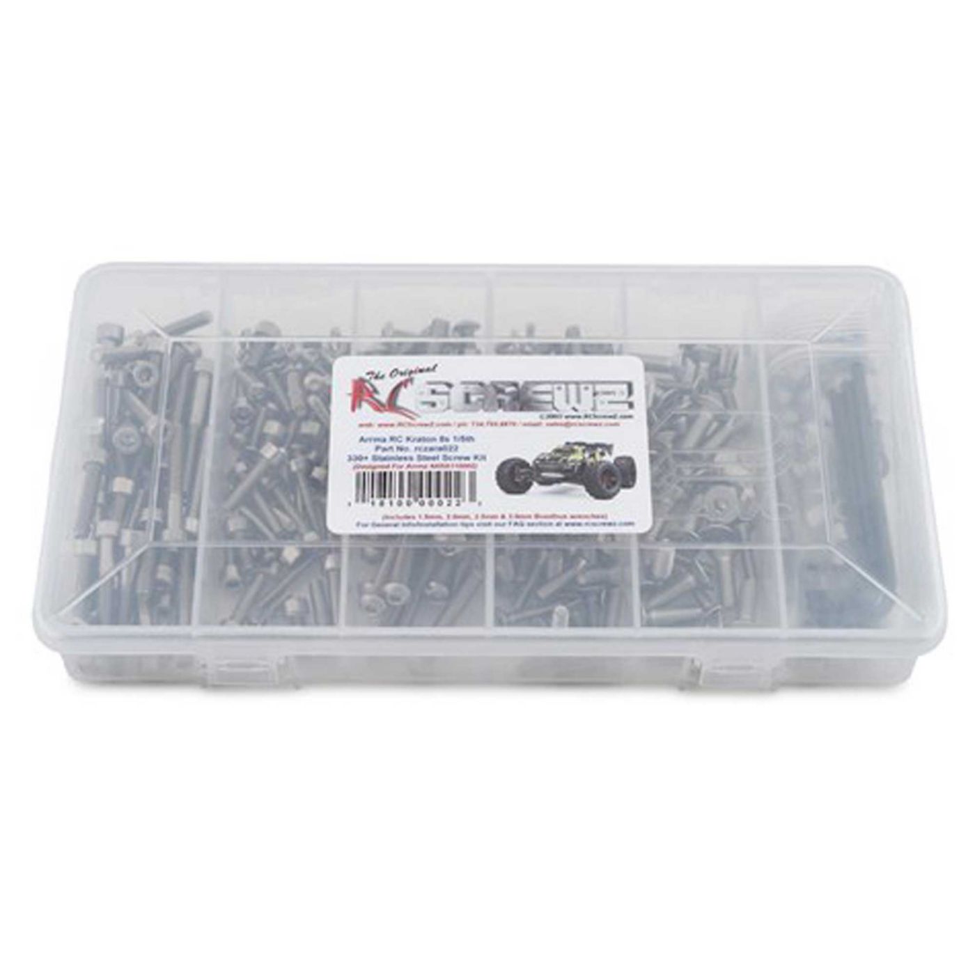 Dynamite Stainless Steel Screw Kit: Arrma Kraton 8S