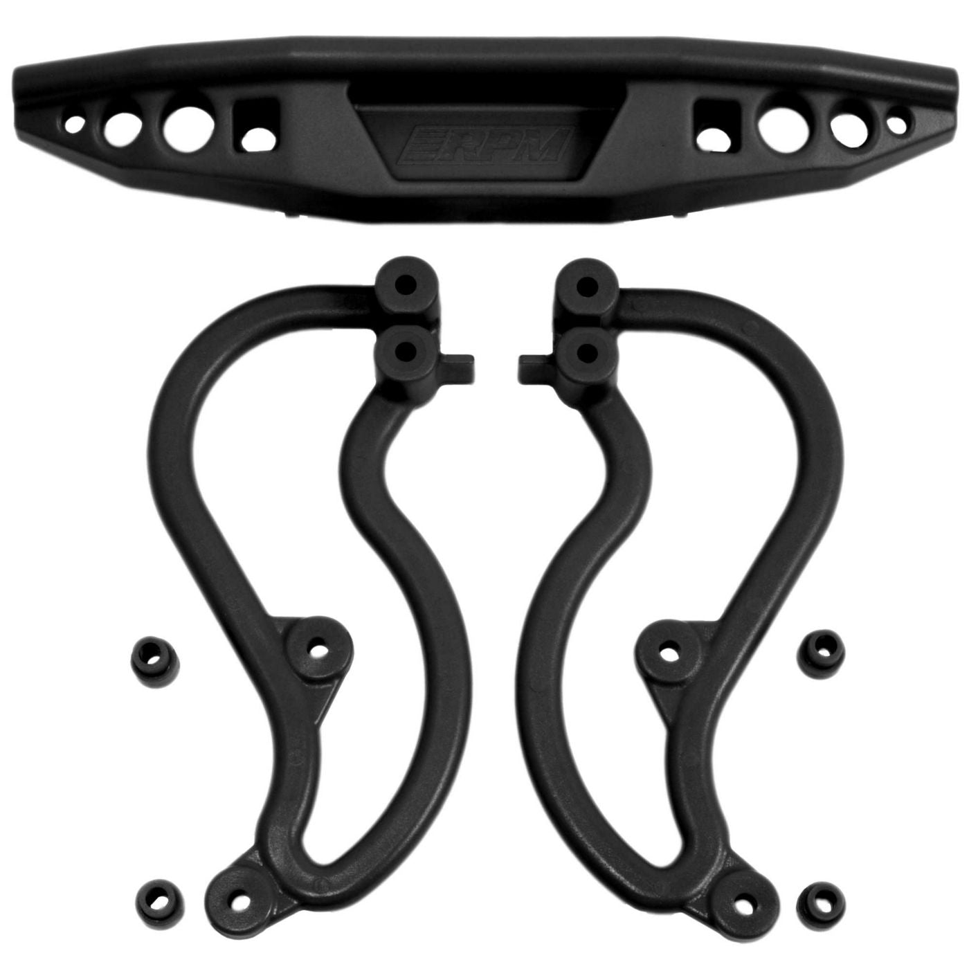 RPM Rear Bumper: Stampede 2WD (Black)