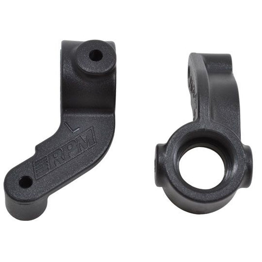RPM Front Spindle Blocks: ECX 2WD (Black)
