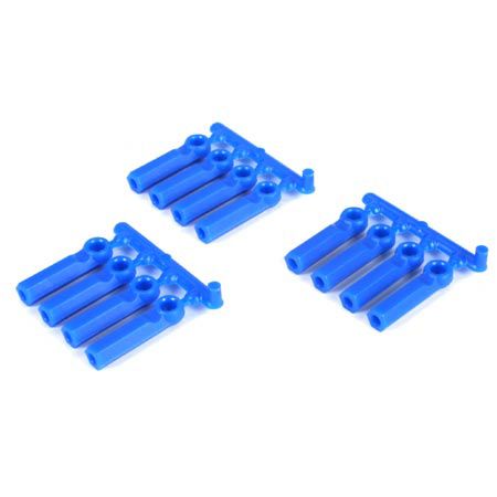 RPM Long Shank Ball Cup Rod Ends: 4-40 (Blue)
