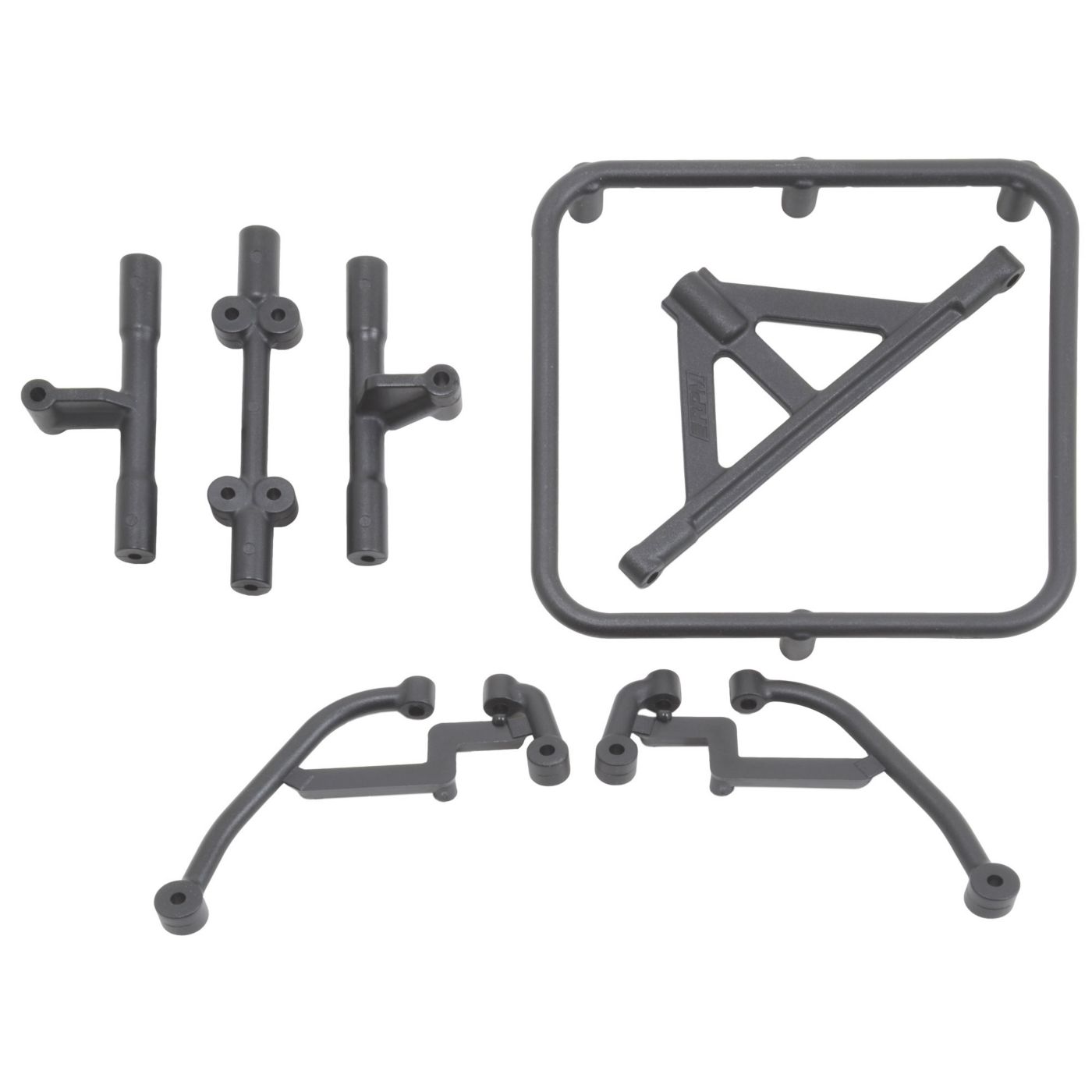 RPM Single Spare Tire Carrier: Traxxas Slash 2WD/4WD (Black)