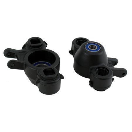 RPM Axle Carriers with Oversized Bearings: Traxxas Revo/E-MAXX (Black)