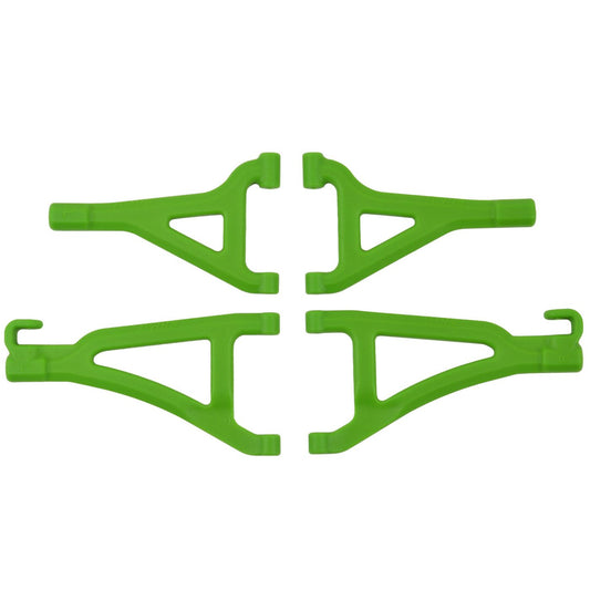 RPM Front A-arms for the Traxxas 1/16 Scale Mini E-revo Green