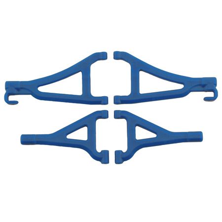 RPM Front A-arms for the Traxxas 1/16 E-Revo (Blue)