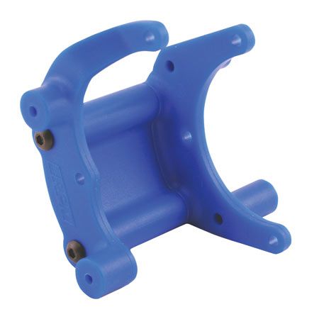 RPM Rear Bumper/Wheelie Bar Mount: Traxxas 2WD (Blue)