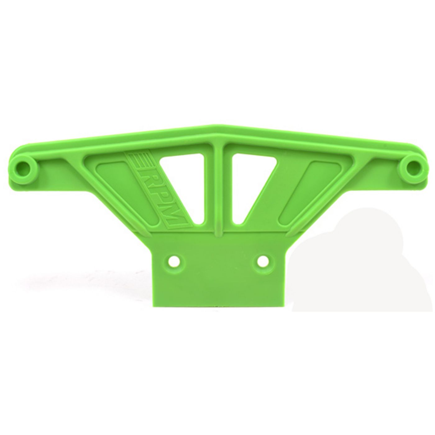 RPM Wide Front Bumper Traxxas Rustler/Stampede 2wd Green