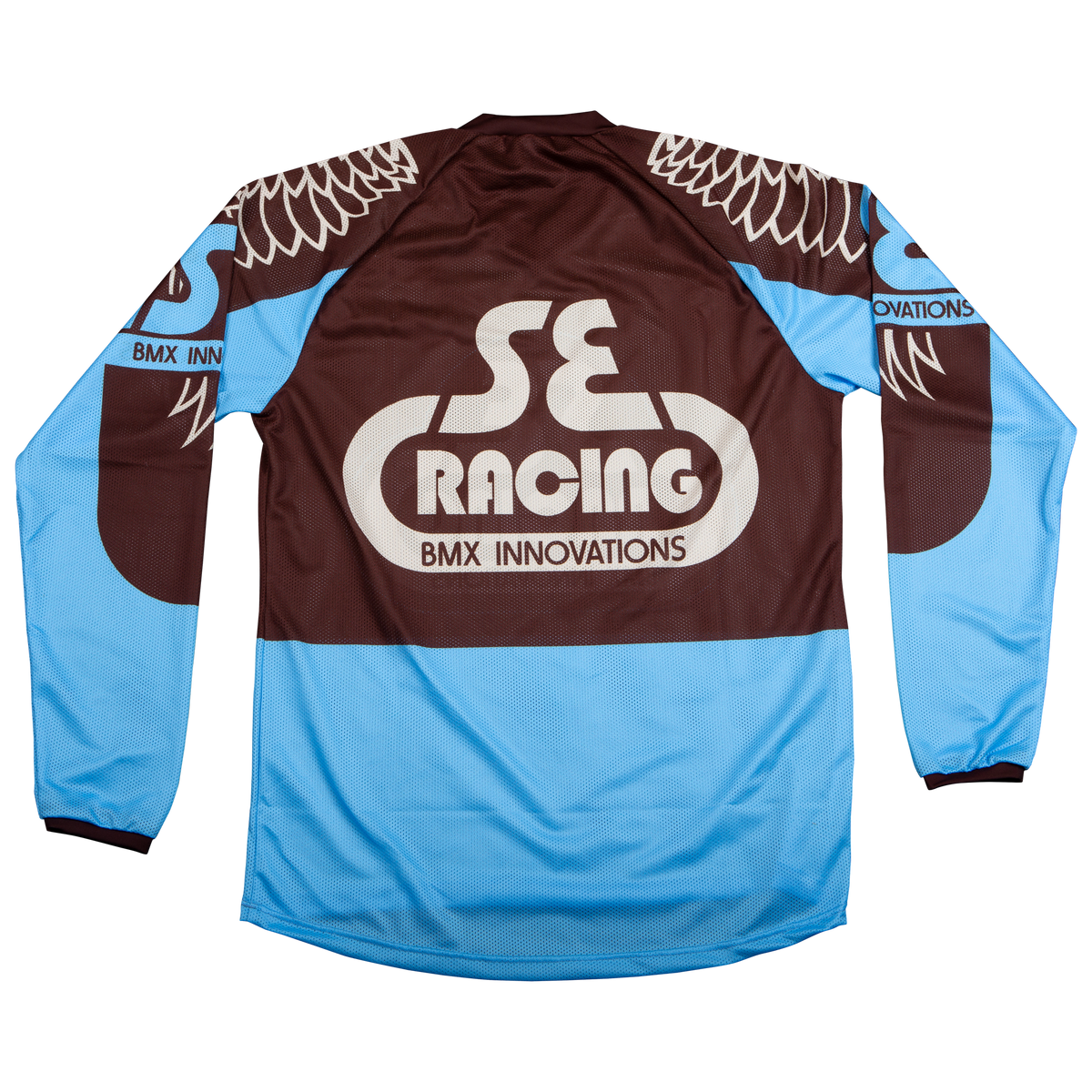 SE Bikes Jersey Retro S (Blue/Brown)